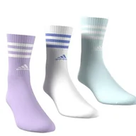Skarpetki damskie - adidas UNISEX DOROSŁY 3 PASKI PODUSZANE SKARPETY SPORTOWE 3 PARY OPAKOWANIE 4,5-5,5 - miniaturka - grafika 1