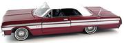 Samochody i pojazdy dla dzieci - Chevrolet Impala 1964 red 1:24 Motormax 79021 - miniaturka - grafika 1