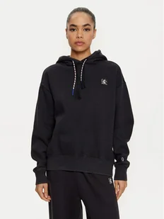 Champion Bluza 117441 Czarny Loose Fit - Bluzy damskie - miniaturka - grafika 1