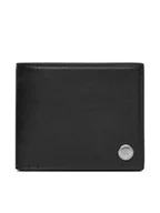 Portfele - Calvin Klein Jeans Duży Portfel Męski Jeans Hardware Bifold W/Coin LV04G1082G Czarny - miniaturka - grafika 1