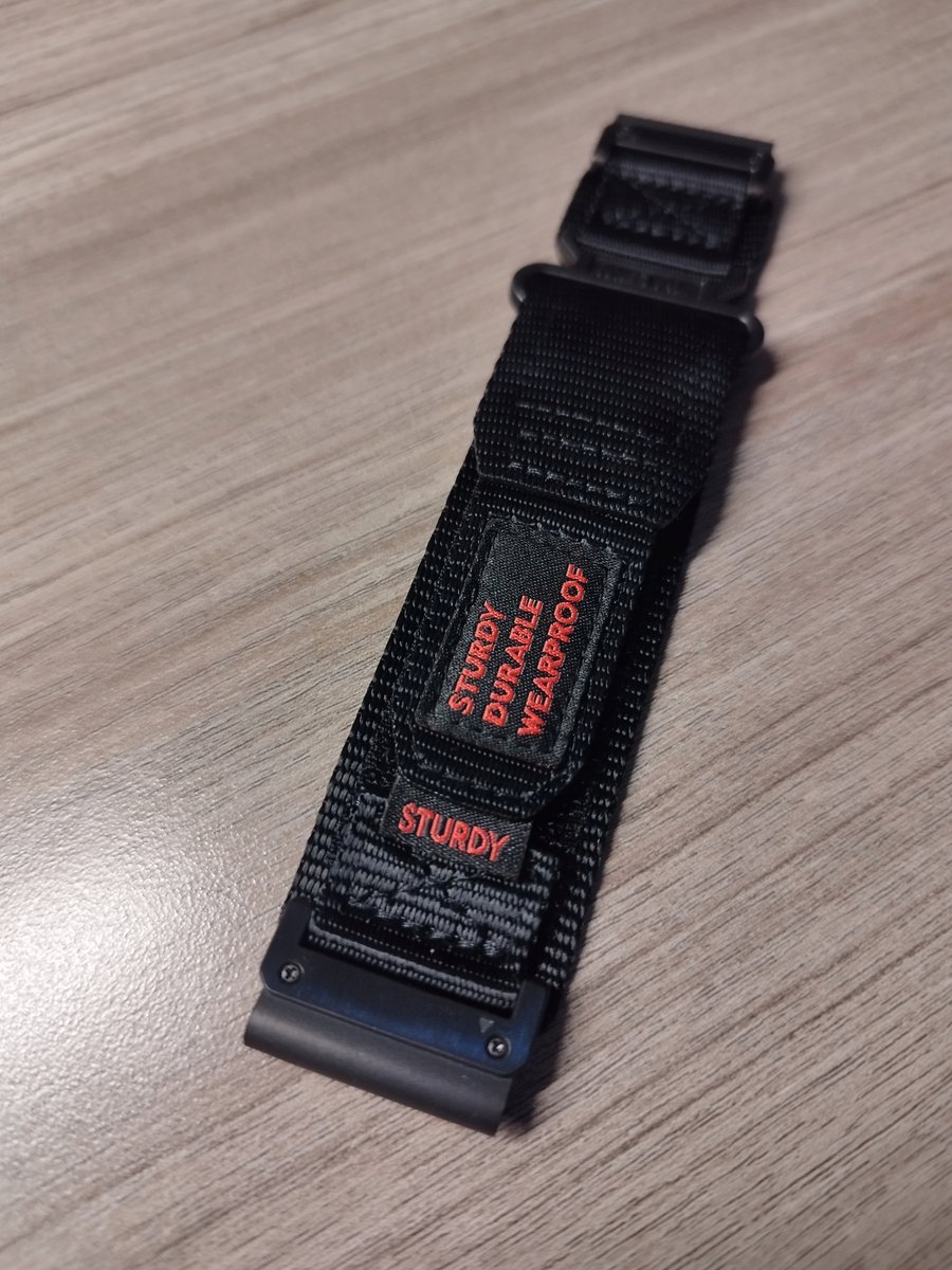 ZESTAW 2X PASEK NYLONOWY QUICKFIT DO GARMIN FENIX 5X 6X 6X PRO 7X 7X PRO 8