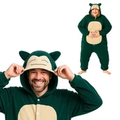 Stroje karnawałowe - Piżama Onesie Kigurumi Przebranie Pokemon Snorlax M: 155 - 165cm - miniaturka - grafika 1