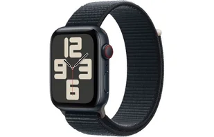 Apple Watch SE 2-gen GPS + Cellular 44mm Opaska sportowa Czarny - Smartwatch - miniaturka - grafika 1