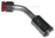 Akcesoria do klimatyzacji i ogrzewania - Złącze żeńskie o-ring 45 alu z tuleją 12 17/16-14 - miniaturka - grafika 1