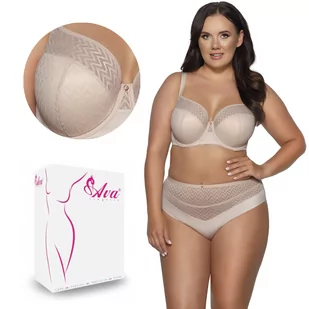 Biustonosz Semi Soft AV 2102 półusztywniany beżowy  80K - Biustonosze - miniaturka - grafika 1