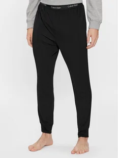Calvin Klein Underwear Spodnie piżamowe 000NM2235A Czarny Regular Fit - Piżamy męskie - miniaturka - grafika 1