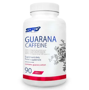 Sfd Guarana Caffeine 90TAB Pobudzenie Energia - Witaminy i minerały - miniaturka - grafika 1