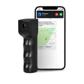 Gaz pieprzowy - Gaz Pieprzowy Plegium Smart Mini Black | 3 Funkcje Bezpieczeństwa - miniaturka - grafika 1