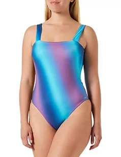 sloggi Shore Damski kostium kąpielowy Fornillo One Piece, Turquoise - Dark Combination, M - Stroje kąpielowe - miniaturka - grafika 1