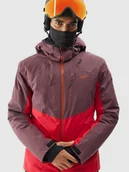 Kurtki narciarskie - Kurtka narciarska męska 4F M284 burgundy M - miniaturka - grafika 1