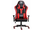 Fotele gamingowe - Q-SMART Cobra X1 Pro Czarno-czerwony - miniaturka - grafika 1