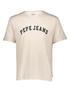 Koszulki męskie - Pepe Jeans Koszulka "Chendler" w kolorze kremowym - miniaturka - grafika 1