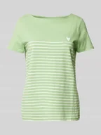 Koszulki i topy damskie - T-shirt o kroju regular fit z czystej bawełny - miniaturka - grafika 1