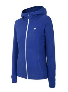 4F, Bluza polarowa damska, PLD002, rozmiar Kobaltowy, rozmiar XS - Bluzy damskie - miniaturka - grafika 1