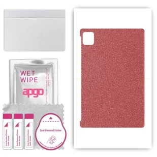 folia naklejka skórka strukturalna na TYŁ do Blackview Tab 13 Pro - Różowy Pastel Matowy - apgo SKINS - Akcesoria do tabletów i e-booków - miniaturka - grafika 1