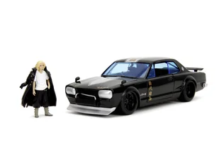 JADA TOKYO REVENGERS 1971 NISSAN SKYLINE GT-R + FIGURKA MIKEY 1:24 253255064 - Samochody i pojazdy dla dzieci - miniaturka - grafika 1