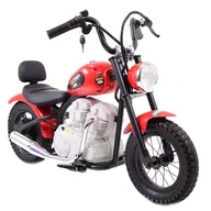 Pojazdy elektryczne dla dzieci - REWELACYJNY MOTOR SPEED 12 PLUS POMPOWANE KOŁA, STALOWA RAMA/A9902 - miniaturka - grafika 1