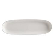 Tace i patery - Biały porcelanowy talerz Maxwell & Williams Basic, 40x12,5 cm - miniaturka - grafika 1