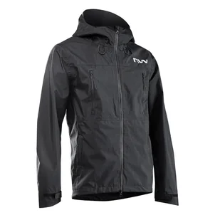 Męska Kurtka NORTHWAVE NOWORRY PRO HARDSHELL JACKET 89221087_10 – Czarny - Kurtki rowerowe - miniaturka - grafika 1
