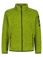 Odzież trekkingowa męska - CMP Kurtka polarowa w kolorze zielonym - miniaturka - grafika 1