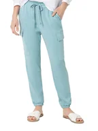 Spodnie damskie - Timezone Bojówki "Rakima" w kolorze turkusowym - miniaturka - grafika 1