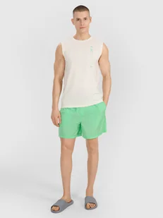 4F Spodenki casual męskie - zielone 3XL - Spodenki męskie 4F Spodenki casual męskie - zielone 3XL - Spodenki męskie - miniaturka - grafika 1