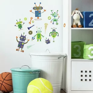 NAKLEJKA ROBOTY RMK3941SCS - Naklejki na ścianę - miniaturka - grafika 1