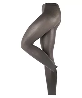 Legginsy - Esprit bawełniane legginsy damskie - bogate w bawełnę, wiele kolorów, rozmiary S-XXL, 1 para - półprzezroczyste, cienkie, na każdą okazję Grey (Stone Grey 3988) XL (UK 16-18 EU 42-44) 18433-3988 - grafika 1