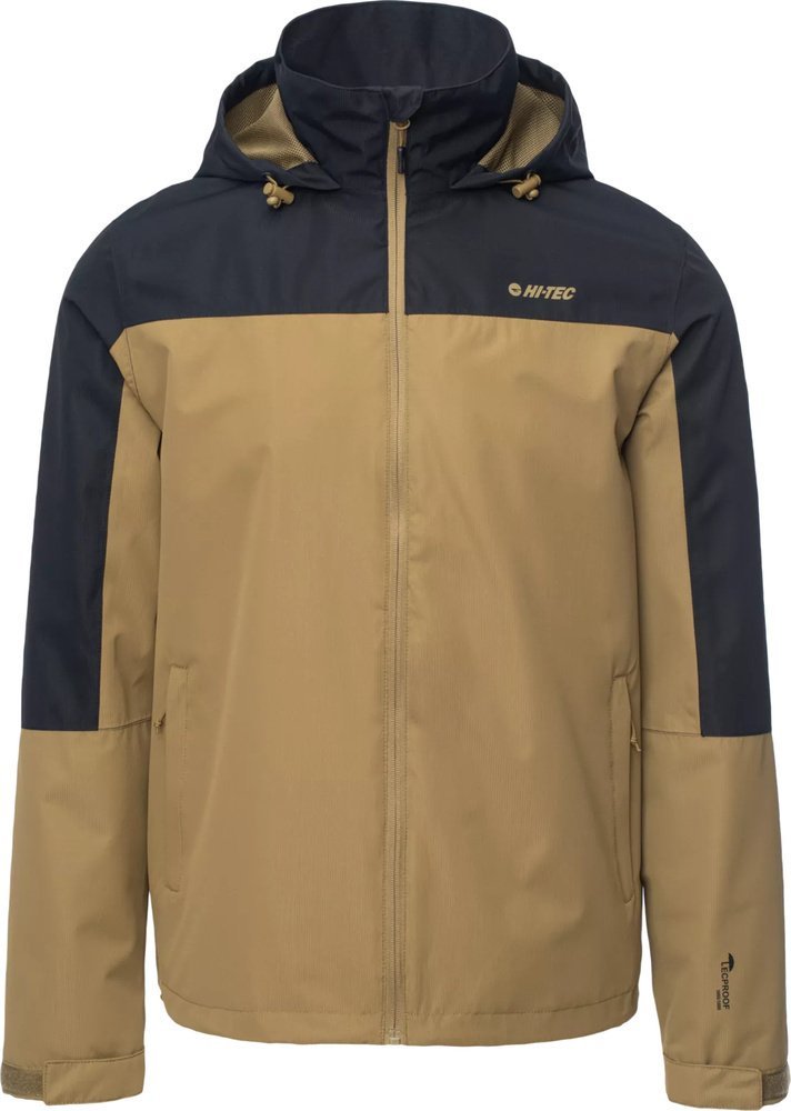 Kurtka męska hitec Męska kurtka przejściowa Hi-tec CASPAR gothic olive/anthracite rozmiar L