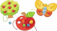 Gry planszowe - Nawlekanka drewniana Sad Goki - miniaturka - grafika 1