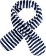 Apaszki i szaliki damskie - Playshoes Dziecięcy szalik z polarem Steckschal dla dzieci, unisex, niebieski (morski/weiß 171), jeden rozmiar, Blue (Marine/Weiß 171), Rozmiar uniwersalny - miniaturka - grafika 1