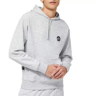 Bluza New Balance MT23581AG - szara - Bluzy sportowe męskie - miniaturka - grafika 1