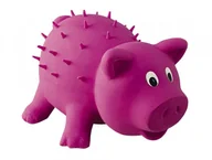 Zabawki dla psów - Nobby Latex świnka 11cm malinowa zabawka dla psa - miniaturka - grafika 1