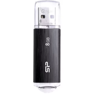 Silicon Power Ultima U02 8GB USB 2.0 kolor czarny (SP008GBUF2U02V1K) - Pendrive - miniaturka - grafika 1