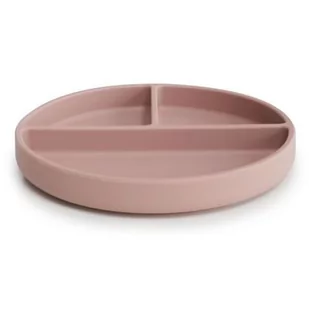 Mushie mushie - Mushie  -  Talerzyk Silikonowy Blush - Miseczki i talerzyki dla dzieci - miniaturka - grafika 1
