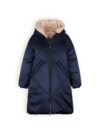 Płaszcze damskie - No-No Płaszcz zimowy "Beetle" w kolorze granatowym - miniaturka - grafika 1