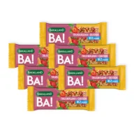 Batoniki - Bakalland Ba! Baton Truskawka i Quinoa Zestaw 6 x 30 g - miniaturka - grafika 1