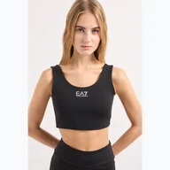 Biustonosze - Biustonosz EA7 Emporio Armani Vigor7 Light Support black - miniaturka - grafika 1