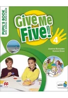 Książki do nauki języka angielskiego - Give Me Five! 4 Pupil's Book+ kod online - miniaturka - grafika 1