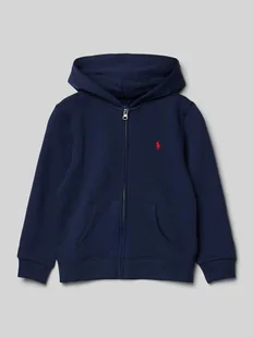 Bluza rozpinana z wyhaftowanym logo - Bluzy dla chłopców - miniaturka - grafika 1