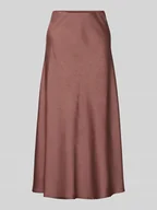 Spódnice - Spódnica midi z satyny z elastycznym pasem model ‘Bovary’ - miniaturka - grafika 1