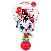 Zabawki sensoryczne - BALIBAZOO Grzechotka kontrastowa Kotek Sensory - miniaturka - grafika 1