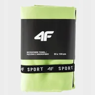 Ręczniki - Ręcznik sportowy szybkoschnący m (80 x 130cm) 4F 4FWSS24ATOWU038-45S Zielony - miniaturka - grafika 1