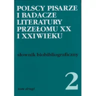 Słowniki języków obcych - Instytut Badań Literackich PAN Polscy pisarze i badacze literatury przełomu XX i XXI wieku - Instytut Badań Literackich PAN - miniaturka - grafika 1
