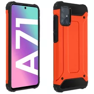 Etui i futerały do telefonów - Etui ochronne Defender II Samsung Galaxy A71 – czerwone - miniaturka - grafika 1