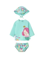 Stroje kąpielowe dla dziewczynek - Mayoral Koszulka do pływania 1669 Zielony - miniaturka - grafika 1