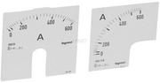 Liczniki energii elektrycznej - Legrand Skala pomiarowa amperomierza 0-600A 014620 014620 - miniaturka - grafika 1