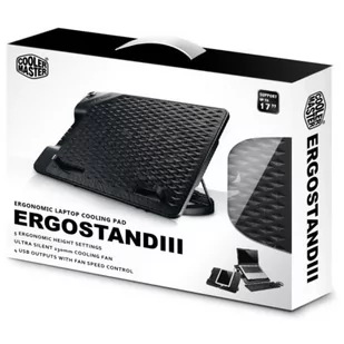 Cooler Master NOTEPAL ERGOSTAND III  (R9-NBS-E32K-GP) - Podkładki chłodzące pod laptopa - miniaturka - grafika 1