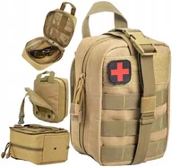 Apteczki i materiały opatrunkowe - Apteczka saszetka taktyczna ratunkowa wojskowa - miniaturka - grafika 1