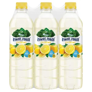 ŻYWIEC ZDRÓJ WODA Z NUTĄ CYTRYNY 6 X 500ML - Woda - miniaturka - grafika 1